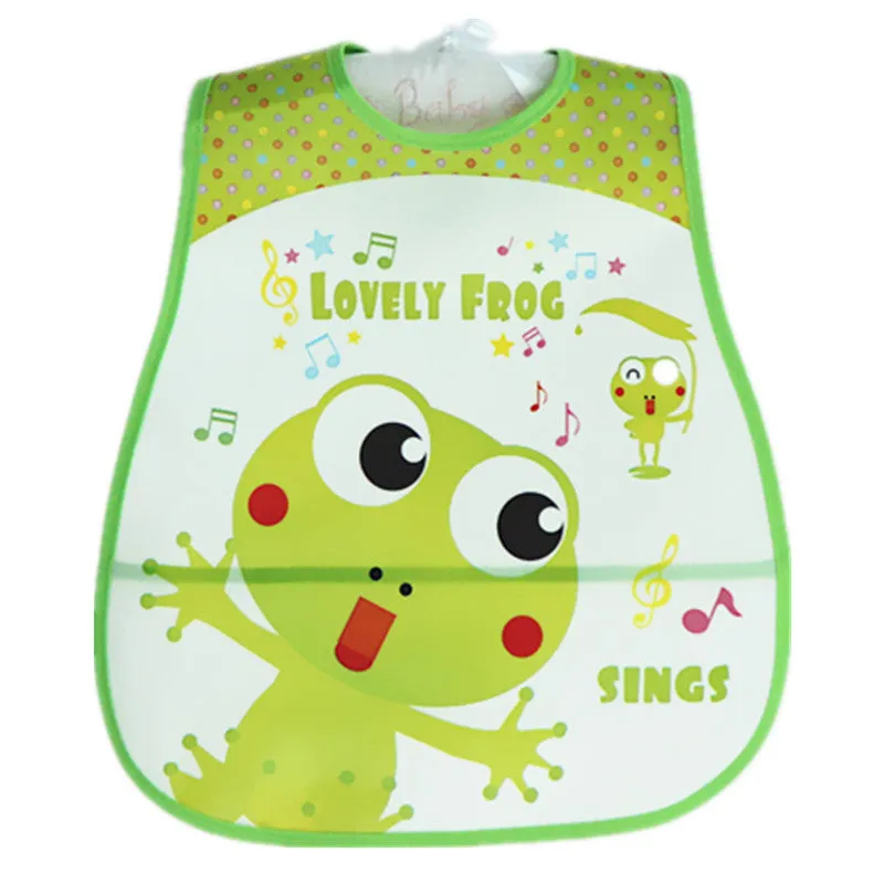 Design Baby Bibs Waterproof Silicone Feeding Baby Saliva Towel born Cartoon Waterproof Aprons Baby Bibs