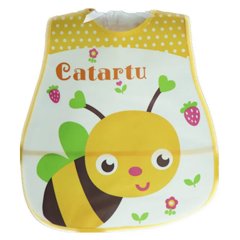 Design Baby Bibs Waterproof Silicone Feeding Baby Saliva Towel born Cartoon Waterproof Aprons Baby Bibs