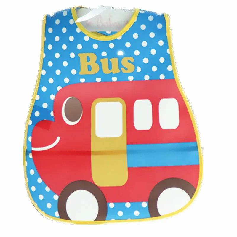 Design Baby Bibs Waterproof Silicone Feeding Baby Saliva Towel born Cartoon Waterproof Aprons Baby Bibs