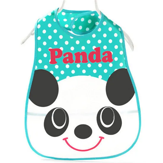 Design Baby Bibs Waterproof Silicone Feeding Baby Saliva Towel born Cartoon Waterproof Aprons Baby Bibs