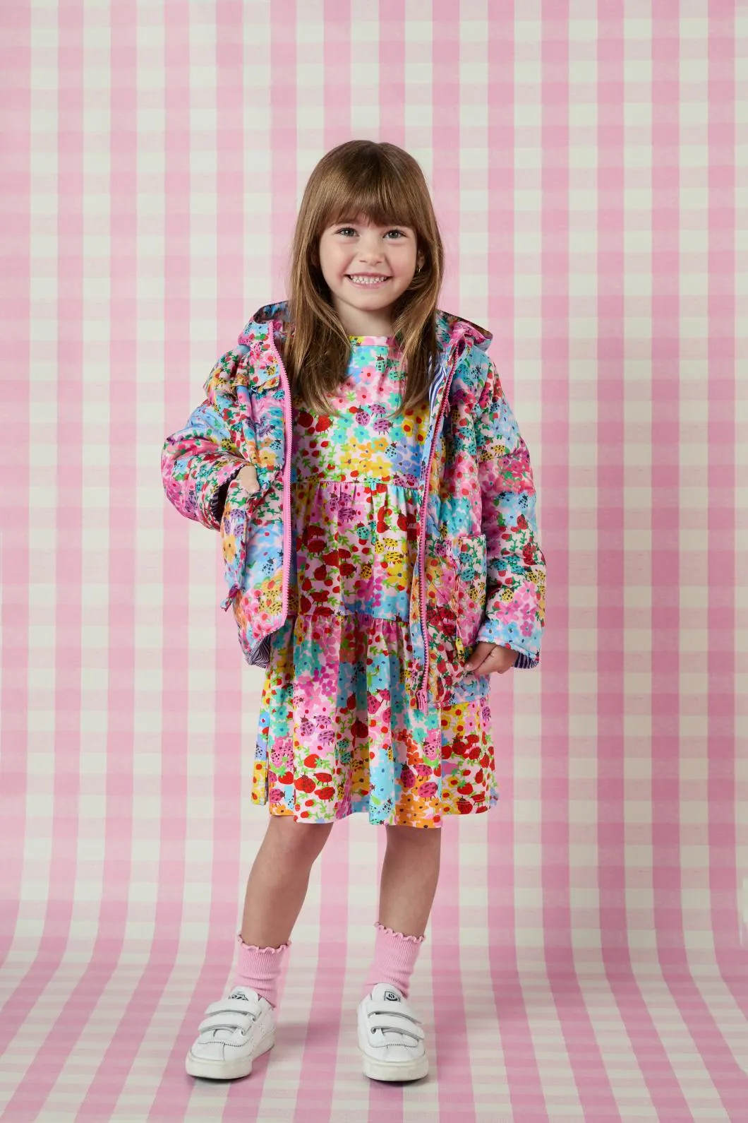 Ditsy Floral Kids Jacket