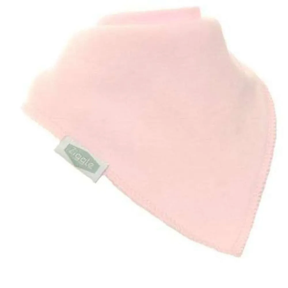 Dribble Bib - Baby Pink (single)