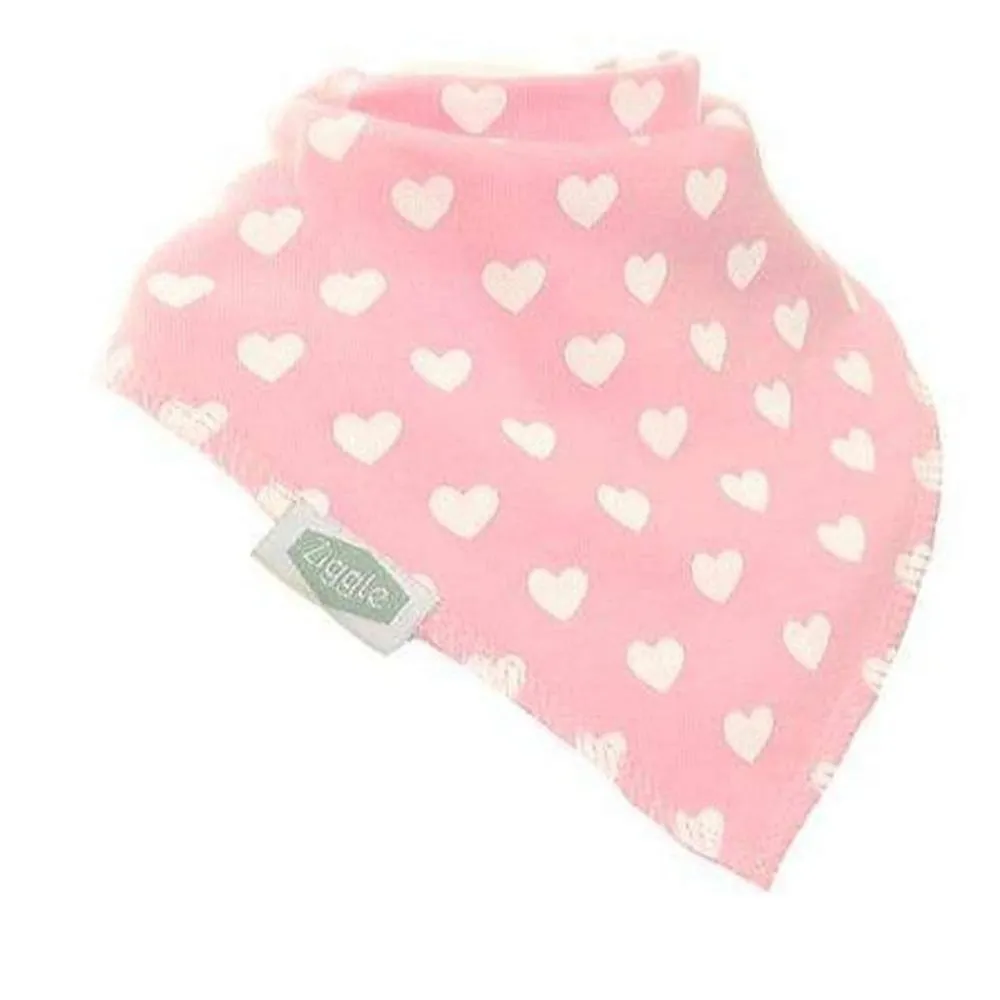 Dribble Bib - Baby Pink (single)