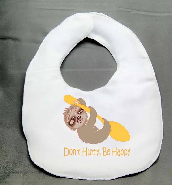 Drooler Bibs-Bear, Sloth, and Turtle - (sold as a set or individually)