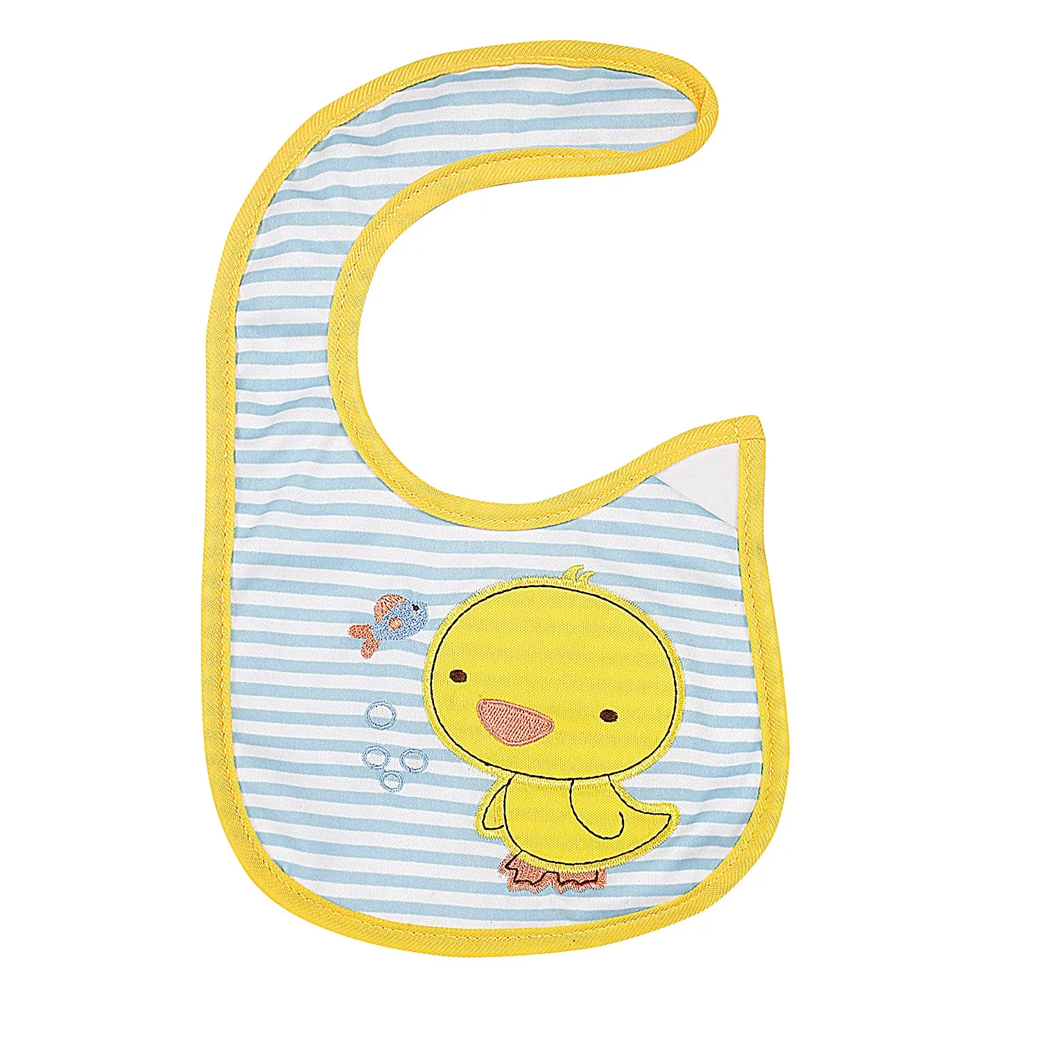 Duck And Plane Multicolour 3 Pk Bibs
