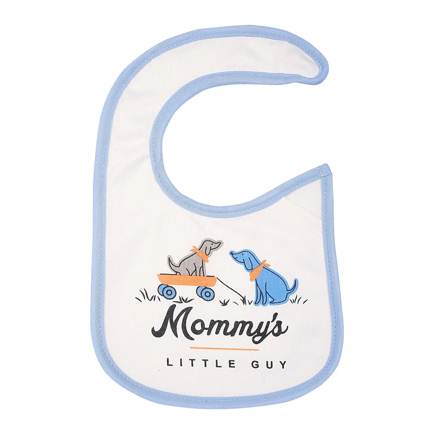 Duck And Plane Multicolour 3 Pk Bibs
