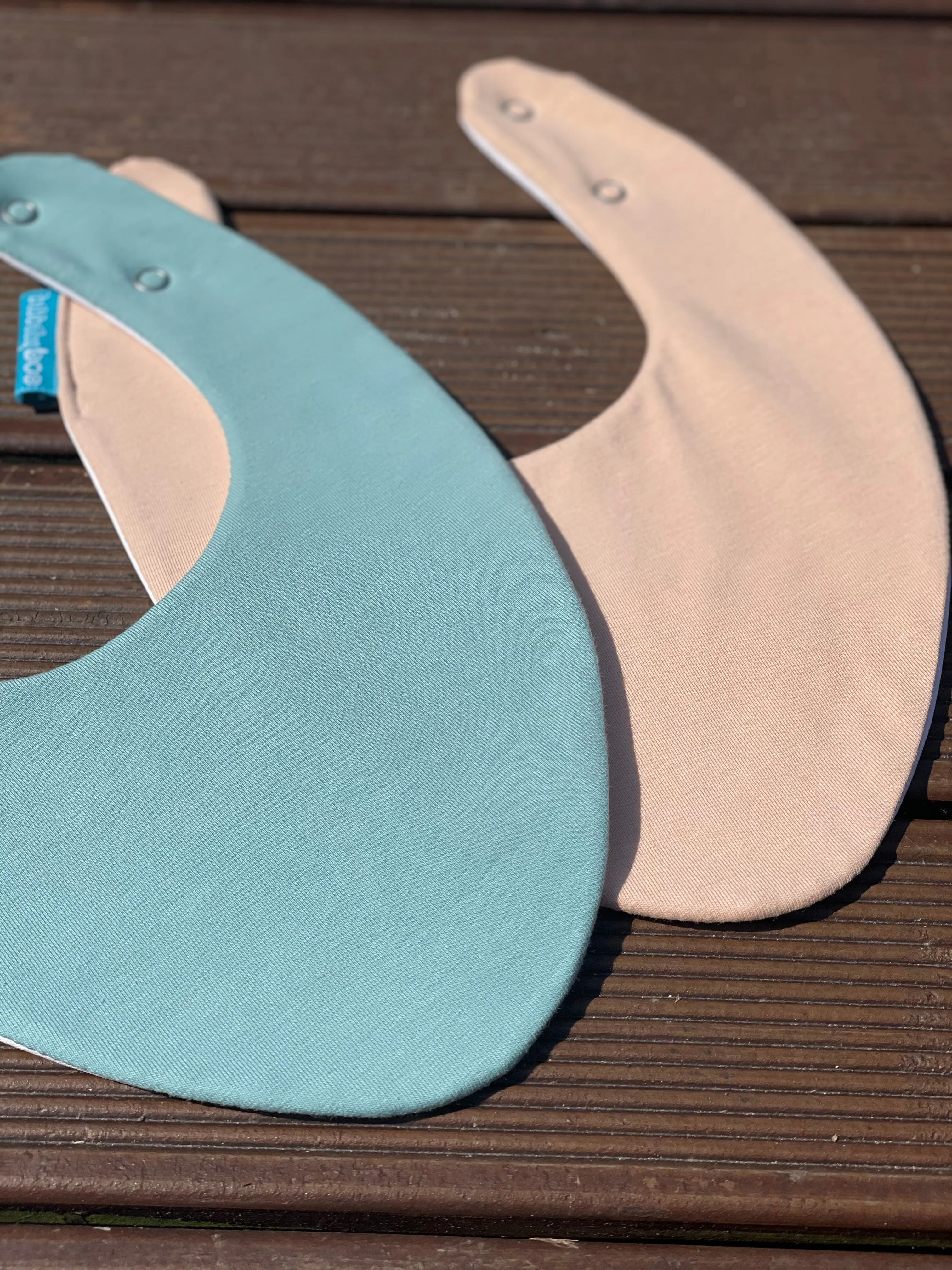 Duck Egg Waterproof Dribble Bib