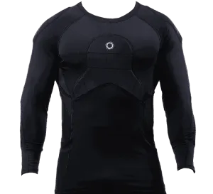 ELITE  BADS  ¾ Sleeve, Padded Compression Shirt