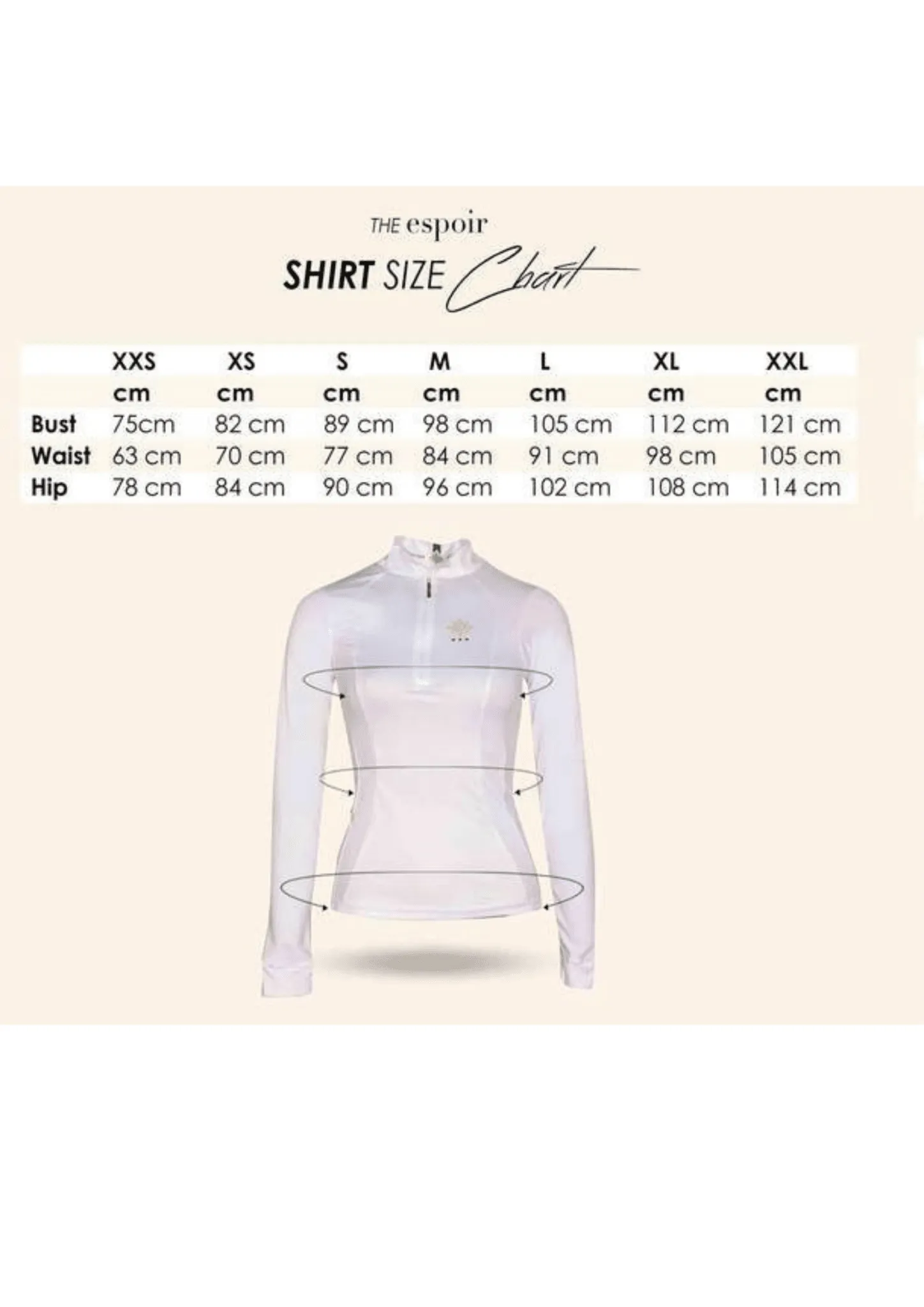 Espoir Tan Horses Quarter Zip Shirt