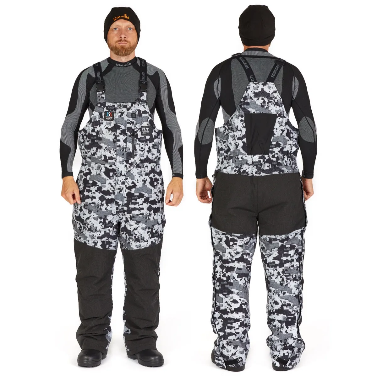 EXPLORER CAMO HEAT FLT BIB