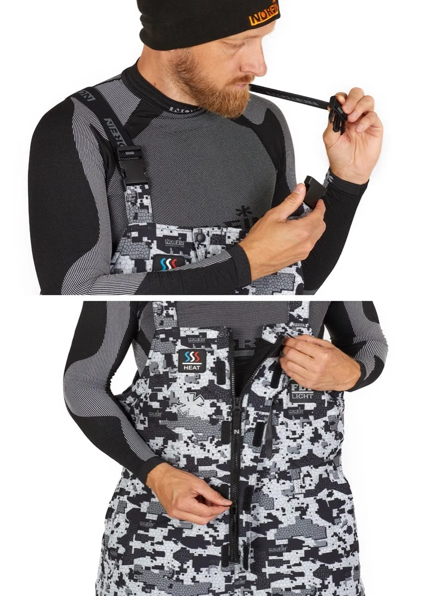 EXPLORER CAMO HEAT FLT BIB