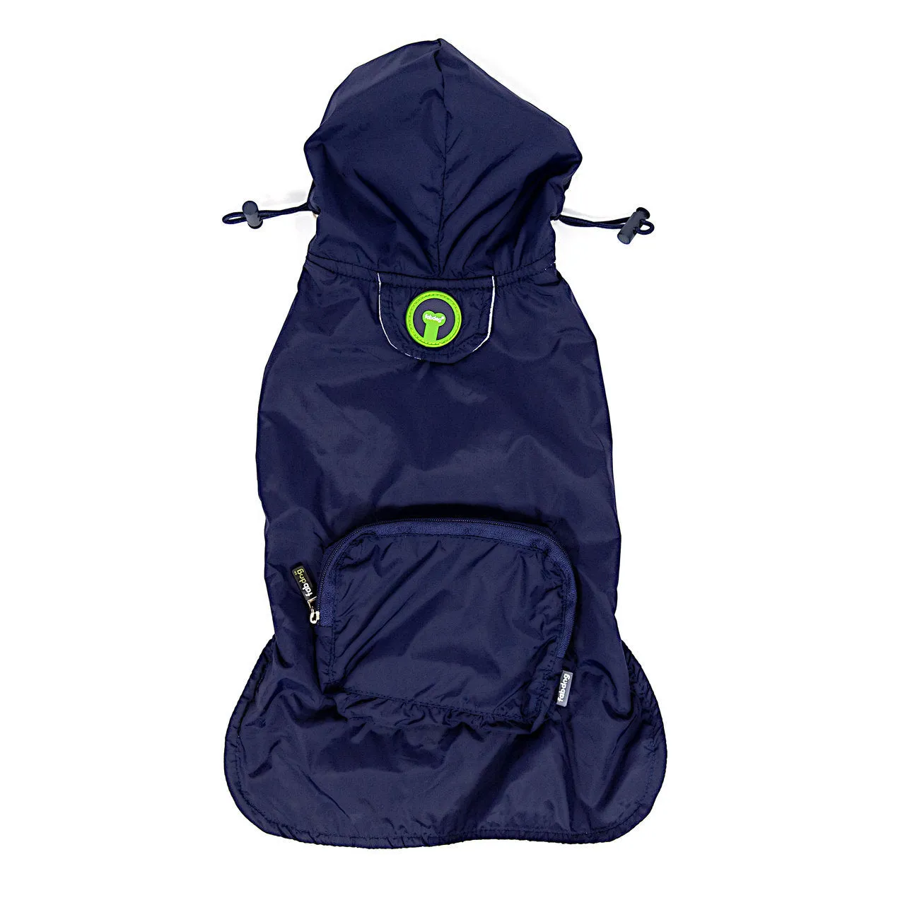 Fabdog Navy Packaway Raincoat