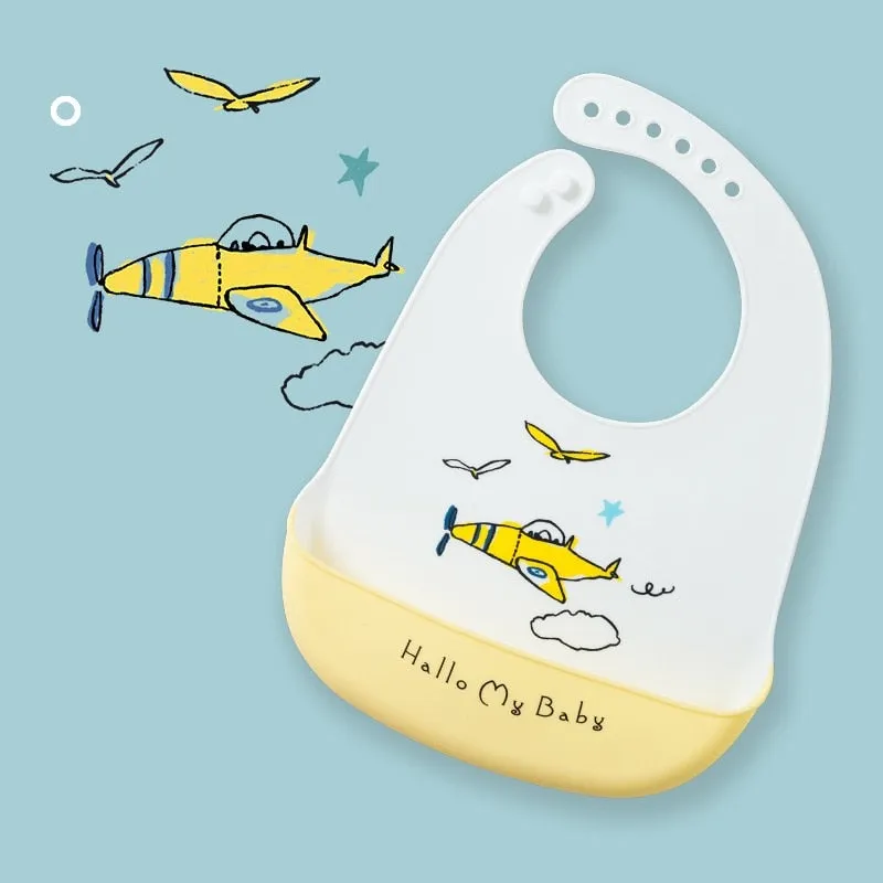 Fashionable Silicon Waterproof Bibs
