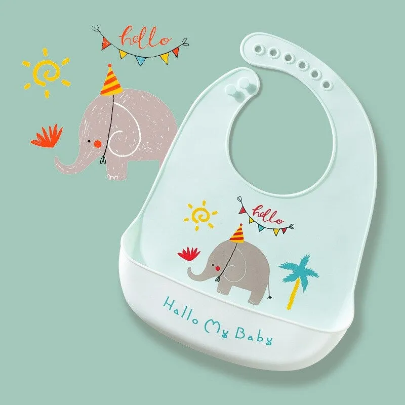 Fashionable Silicon Waterproof Bibs