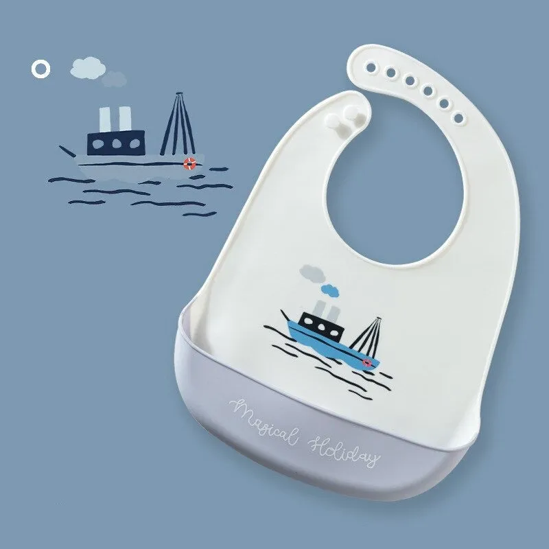 Fashionable Silicon Waterproof Bibs