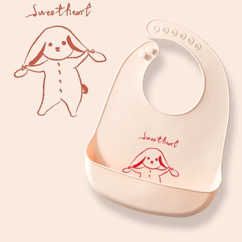 Fashionable Silicon Waterproof Bibs