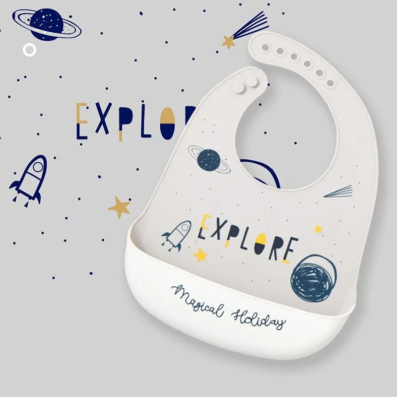 Fashionable Silicon Waterproof Bibs