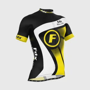 Fdx Signature Yellow Men's & Boy's Short Sleeve Summer Cycling Jersey