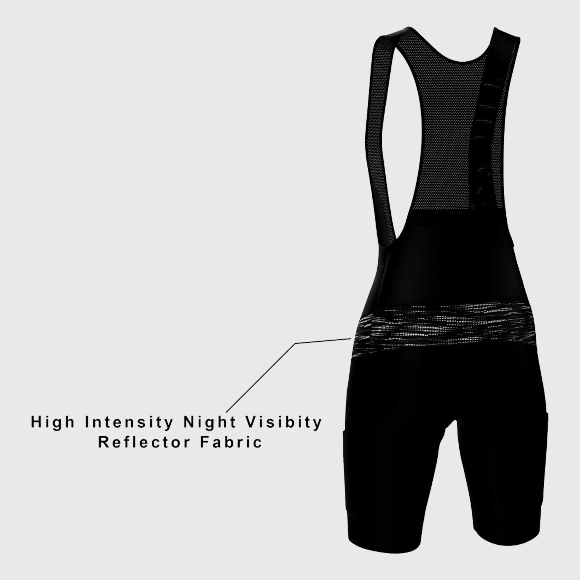 Fdx Women's & Girl's Set Velos Yellow Short Sleeve Summer Cycling Jersey & Cargo Bib Shorts