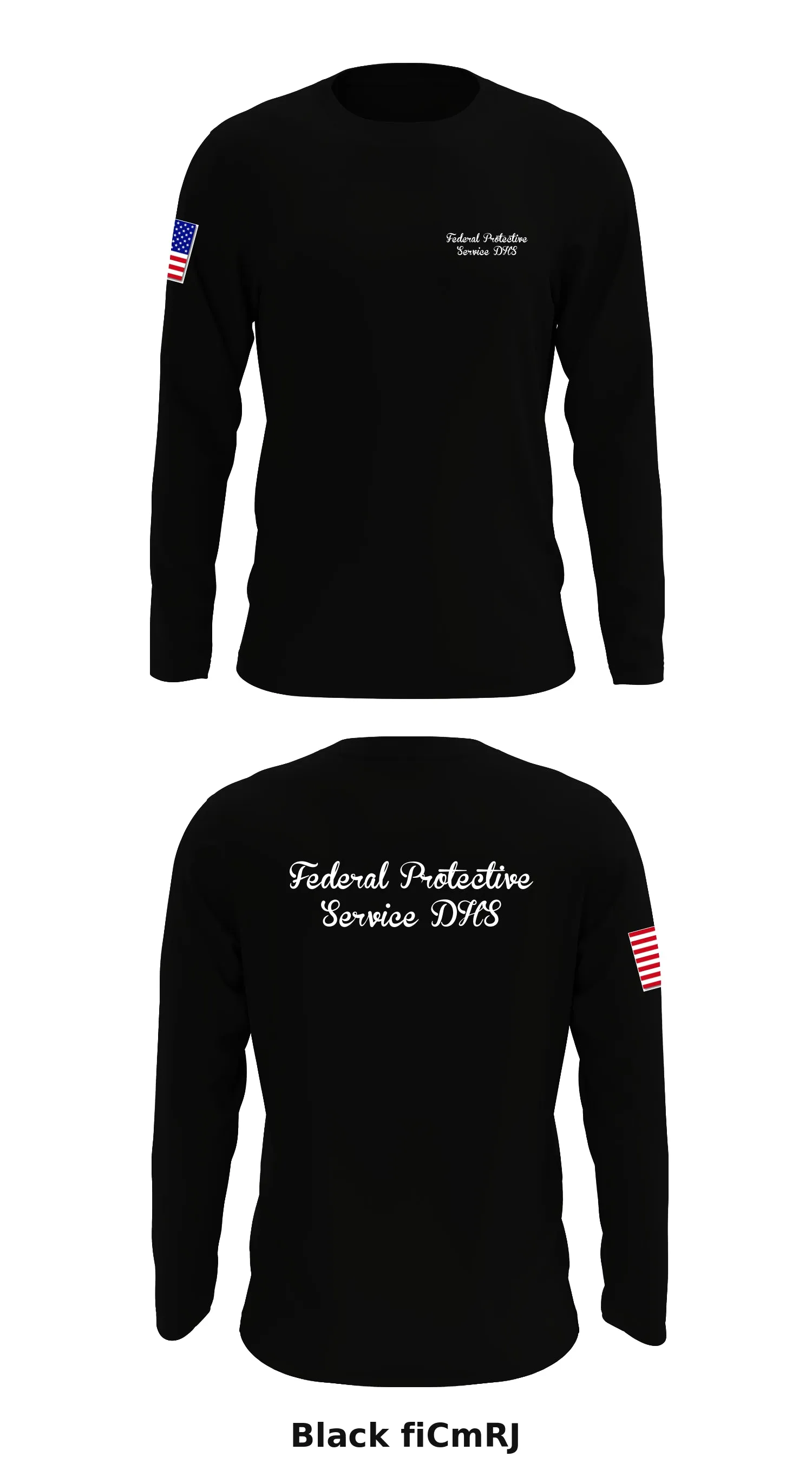 Federal Protective Service DHS Store 1 Core Men's LS Performance Tee - fiCmRJ