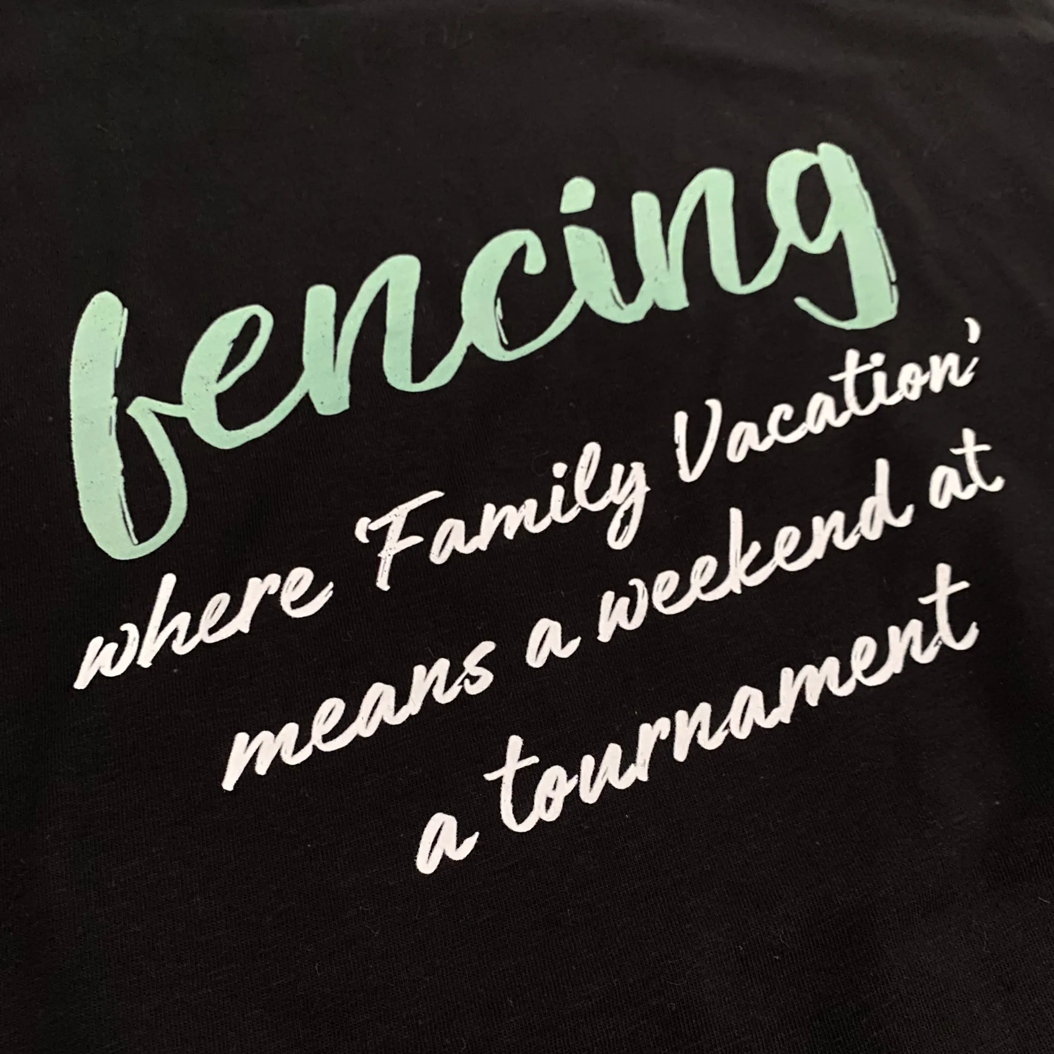 Fencing: Where Family Vacation Means a Weekend at a Tournament - Adult