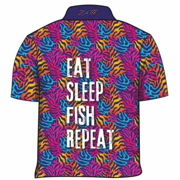 Fishing | Eat Sleep Fish Repeat Pink Fishing Shirt ★Pre-Order★