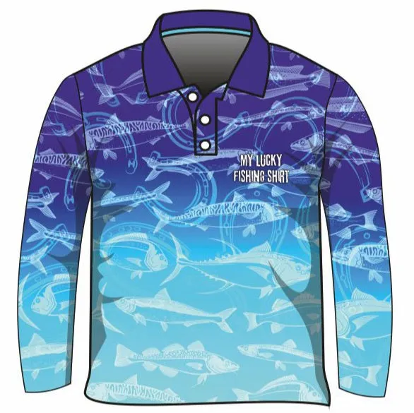 Fishing | Lucky Fishing Blue Fishing Shirt ★Pre-Order★