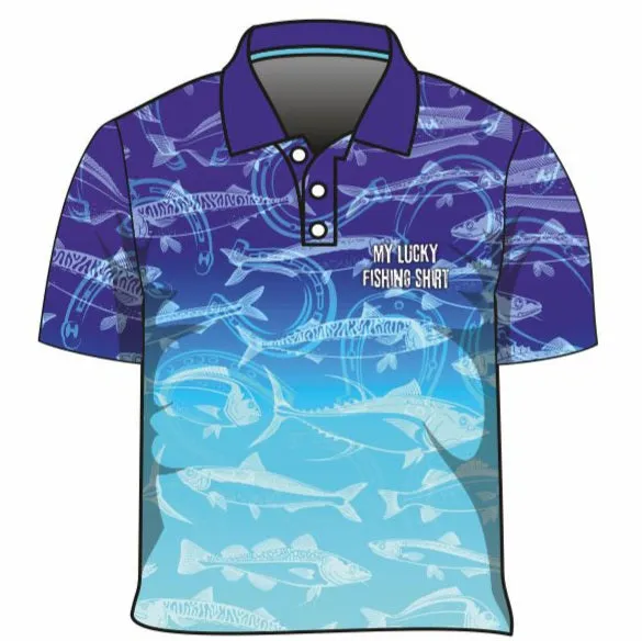 Fishing | Lucky Fishing Blue Fishing Shirt ★Pre-Order★