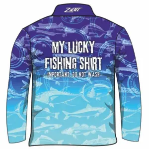 Fishing | Lucky Fishing Blue Fishing Shirt ★Pre-Order★