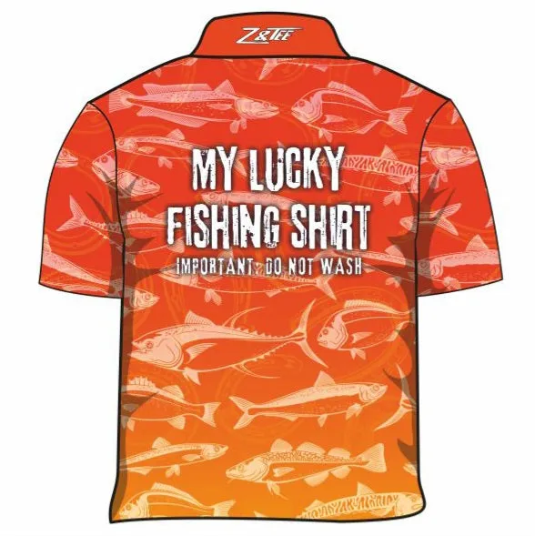 Fishing | Lucky Fishing Orange Fishing Shirt ★Pre-Order★