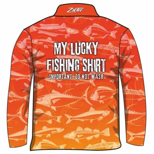 Fishing | Lucky Fishing Orange Fishing Shirt ★Pre-Order★