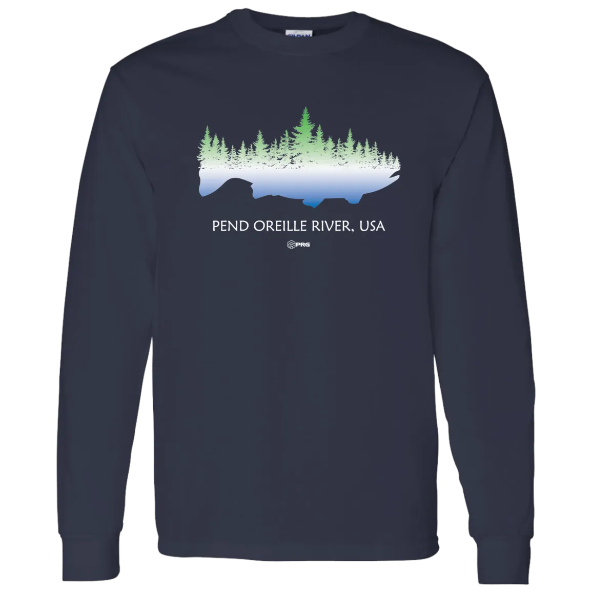 Forest and Fish - Long Sleeve Shirt