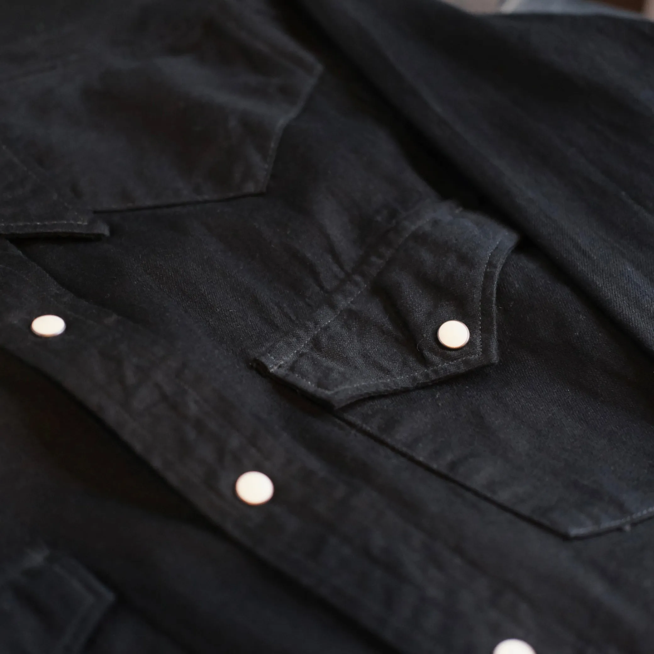 FULL COUNT Denim Western Shirt