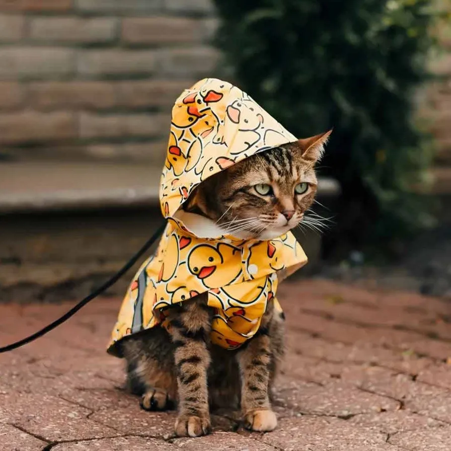 Funny Rubber Duck Raincoat