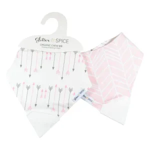 G&S Organic Chew Bib - Arrow