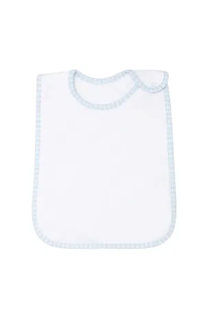 Gingham Feeding Bibs