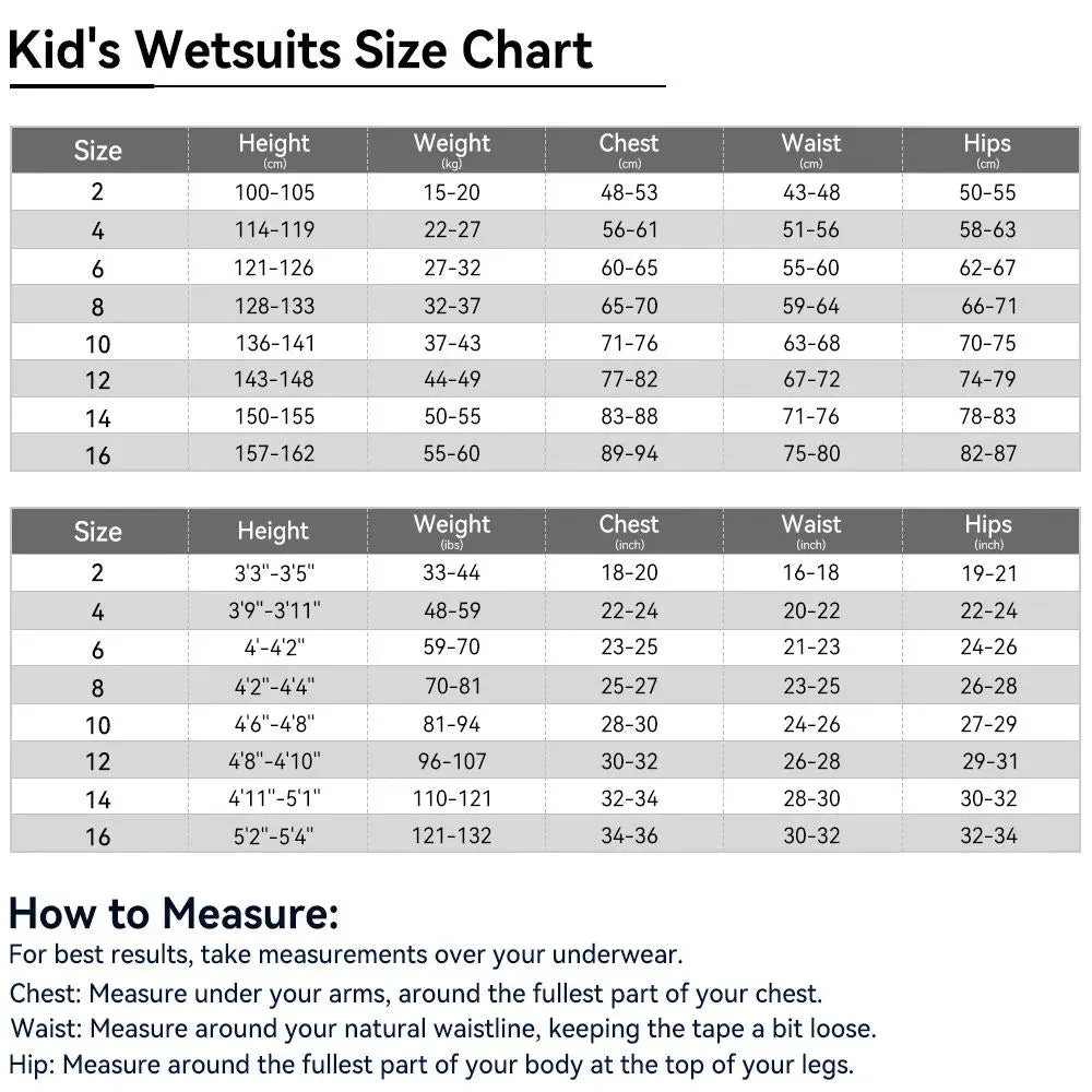 Girls Wetsuit