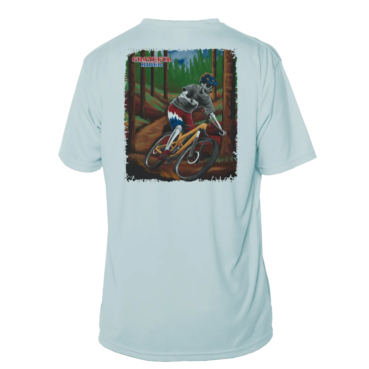 Grateful Rider Mountain Biker Short Sleeve UV Shirt