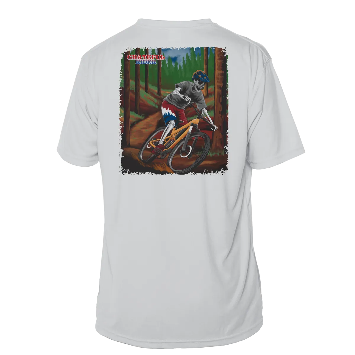 Grateful Rider Mountain Biker Short Sleeve UV Shirt