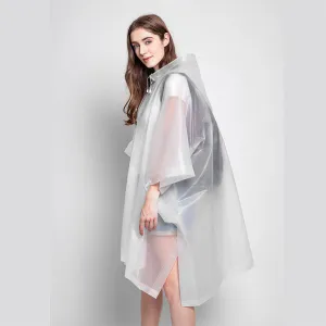Hooded raincoat