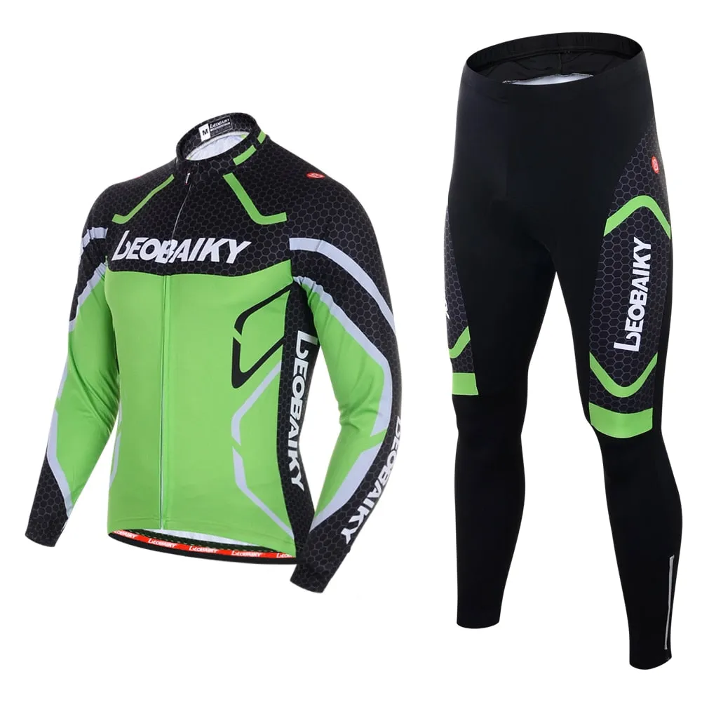 HQ Pro Bicycle Jersey Padded Breathable Sportswear Complete Kits