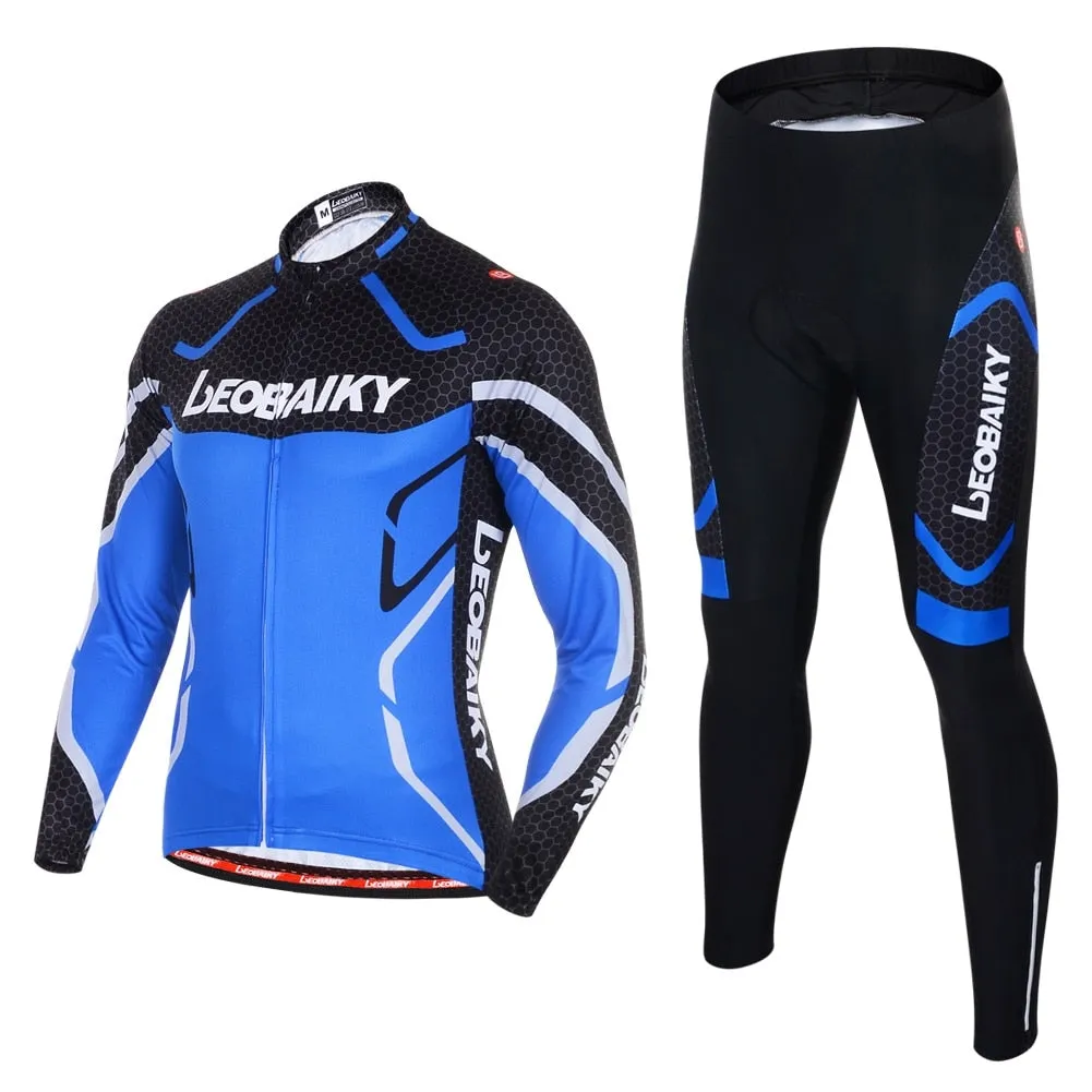 HQ Pro Bicycle Jersey Padded Breathable Sportswear Complete Kits