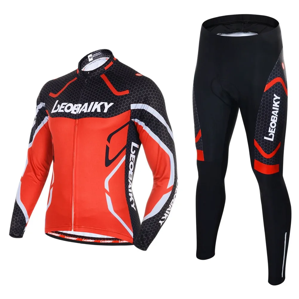 HQ Pro Bicycle Jersey Padded Breathable Sportswear Complete Kits