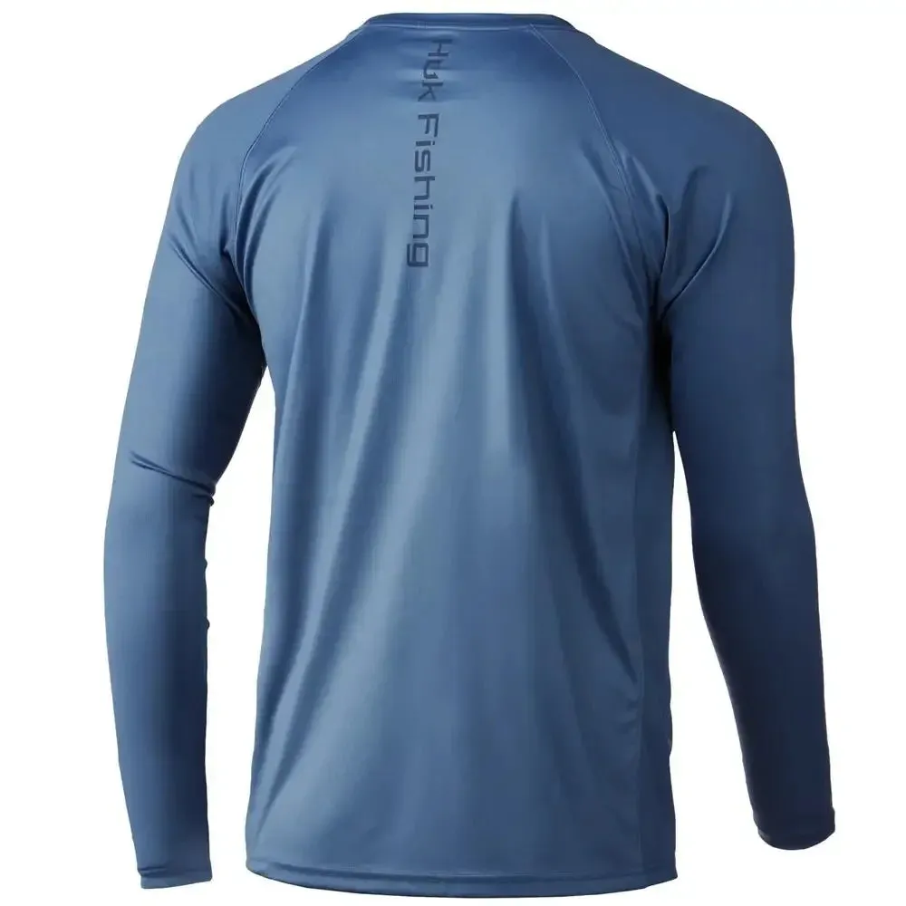 HUK Long Sleeve Fishing T-Shirt UV-50: Essential Sun Protection for Summer Anglers
