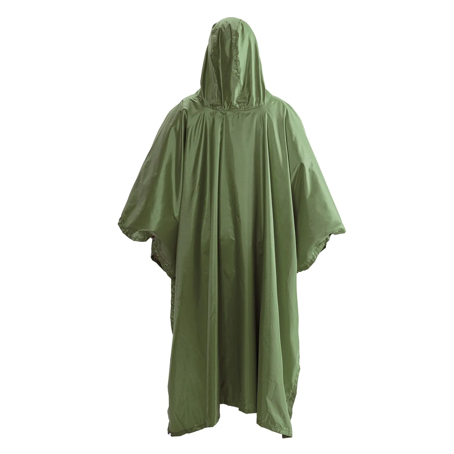 HULIANFU Portable Multifunctional 3 In 1 Rain Coat Hiking Camping Raincoat Poncho Mat Awning Durable Outdoor Activity Rain Gear Supplie
