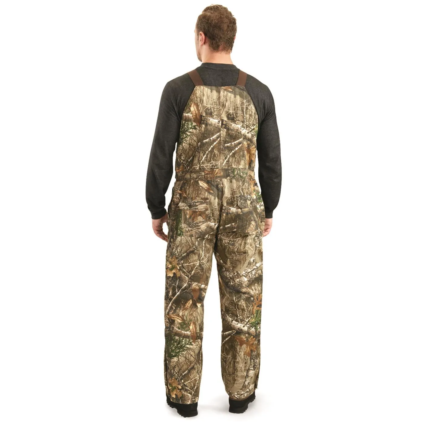 HUNTRITE Men's Hunting Bibs Camouflage, Insulated Camo Overalls and Pants