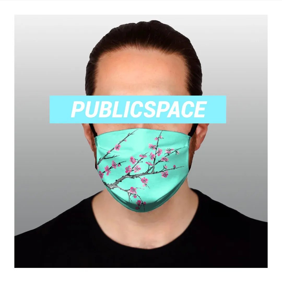 ice tea cloth face mask (non medical)