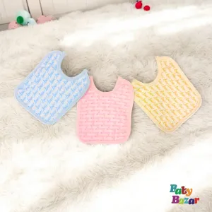 Imported Quality Baby Bibs Soft Waterproof & Stylish Design (Set of 3)