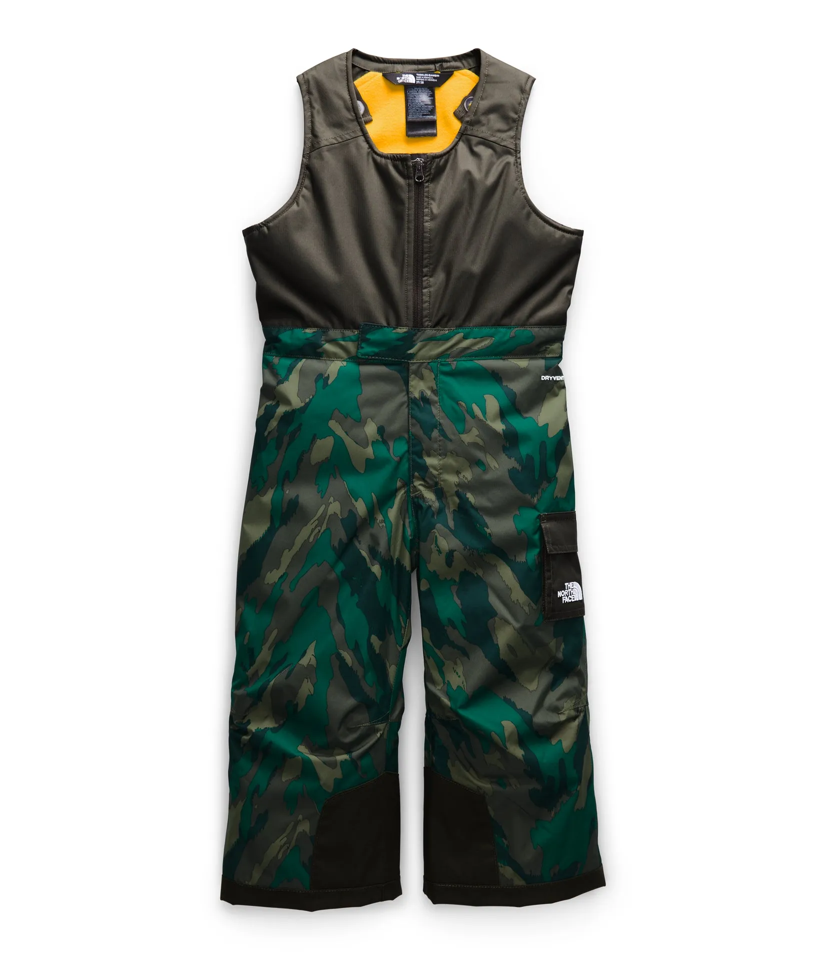 Insulated Bib Pant (Toddler) - NF0A3CVY - Past Season