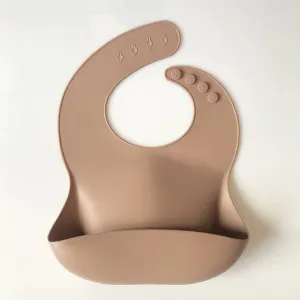KE 1 PC Silicon Lunch Apron Baby Bib